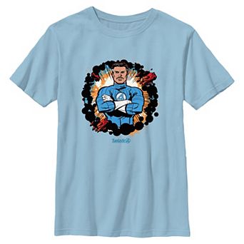 Boys 8-20 Marvel The Fantastic Four Mister Fantastic Power Poster Graphic Tee