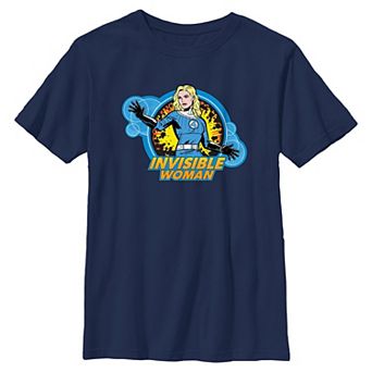 Boys 6-20 Marvel The Fantastic Four Sue Storm Invisible Woman Graphic Tee