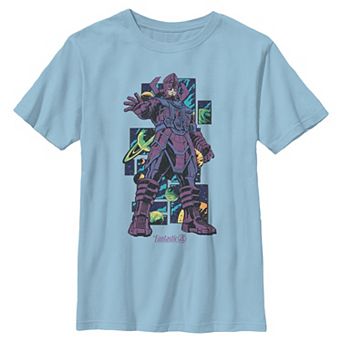 Boys 8-20 Marvel The Fantastic Four Galactus Space Poster Graphic Tee