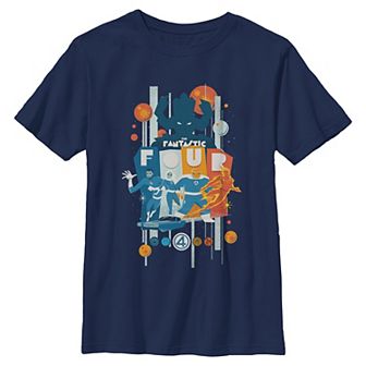 Boys 8-20 Marvel The Fantastic Four Cosmic Power Graphic Tee