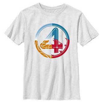 Boys 6-20 Marvel The Fantastic Four Powers Logo Graphic Tee