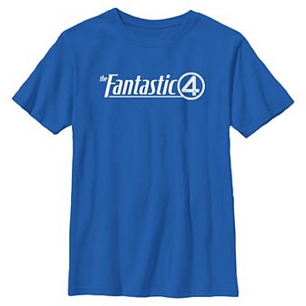Boys 8-20 Marvel The Fantastic Four Simple Logo Graphic Tee