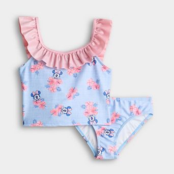 Girls 4-6x Disney's Minnie Mouse Tankini Swimsuit