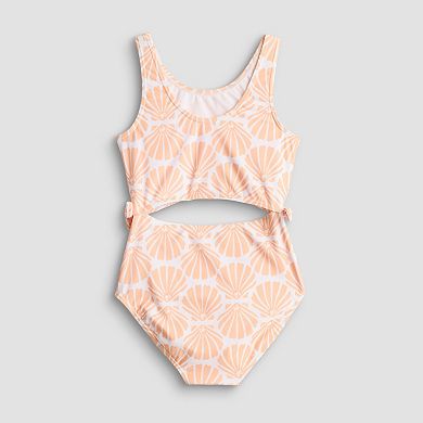 Girls 7-16 Barbie One-Piece Swimsuit