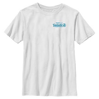 Boys 8-20 Marvel The Fantastic Four First Steps Pocket Logo Graphic Tee