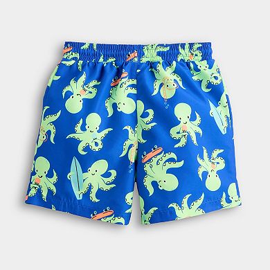 Baby & Toddler Jumping Beans® Allover Print Swim Suit