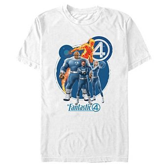 Men's Marvel The Fantastic Four: First Steps Movie Poster Graphic Tee