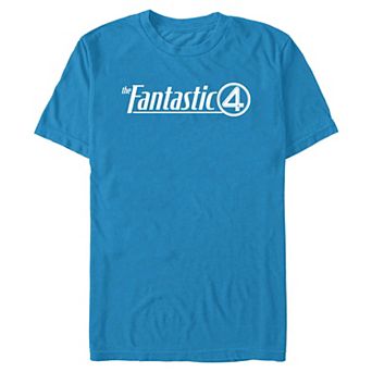 Men's Marvel The Fantastic Four Title Logo Graphic Tee