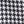 Black Mini Houndstooth