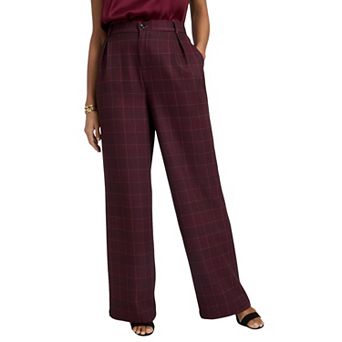 Jessica London Women's Plus Size Bi-Stretch Wide Leg Pant