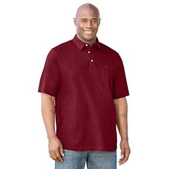 KingSize Men's Big & Tall Ultra-Lightweight Polo