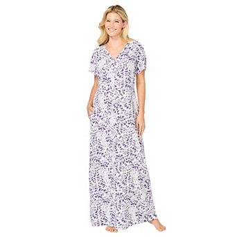 Avenue Women's Plus Size Body Ruche Maxi Gown