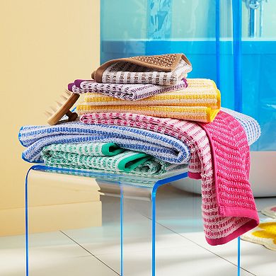 Town & Country 6-pc. Striped Reversible 100% Cotton Terry Towel Set