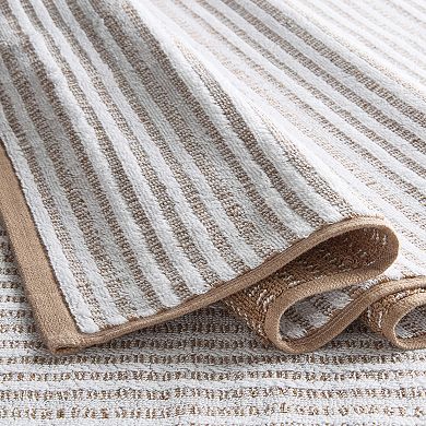 Town & Country 6-pc. Striped Reversible 100% Cotton Terry Towel Set