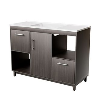 48-Inch Modern Bathroom Vanity with Sink,Ample Storage