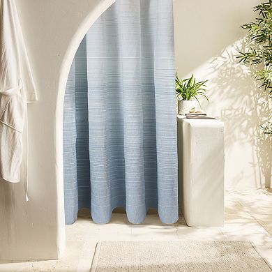 Miryana Ombre Stripe Shower Curtain