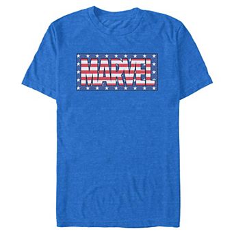 Men's Marvel Americana Logo Graphic Tee