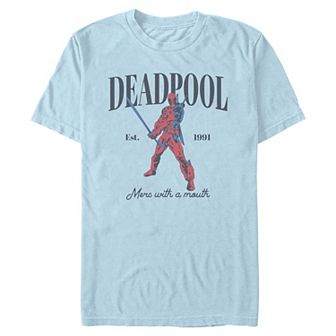 Men's Marvel Deadpool Est. 1991 Merc With A Mouth Graphic Tee