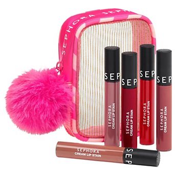 SEPHORA COLLECTION 5 pc Cream Lip Stain Makeup Gift Set