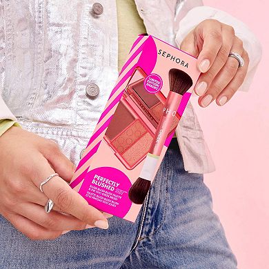 Perfectly Blushed Makeup Blush and Brush Set