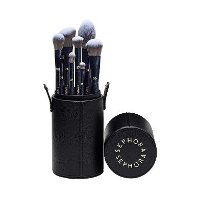 8-Piece Pro Face and Eye Brush Set