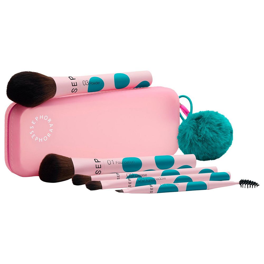 Set De 4 Pinceaux De Maquillage Sephora - Neuf Sous Emballage, Pour Tout Le Visage
