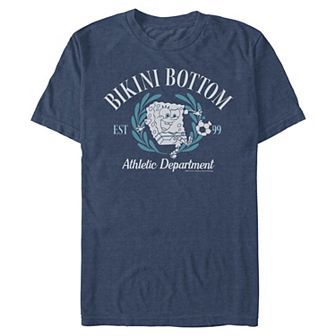 Men's Nickelodeon SpongeBob SquarePants Bikini Bottom Athletic Department Graphic Tee