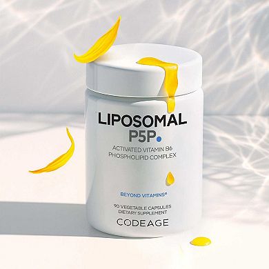 Codeage Liposomal P5P Supplement, Active Form Vitamin B6 90ct