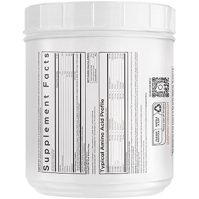Codeage Multi Collagen Peptides + Allulose, 5 Types, Grass-Fed, 0 Cal, 0 Carb, Unflavored, 21.16 oz