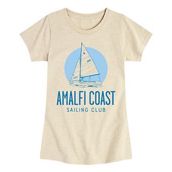 Girls 7-16 Amalfi Coast Sailing Club Graphic Tee