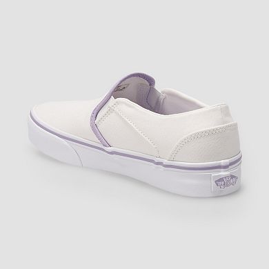 Vans® Asher Women's Slip-On Low Profile Sneakers