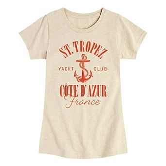 Girls 7-16 St. Tropez Yacht Club Graphic Tee