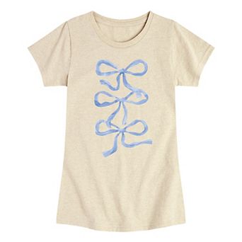 Girls 7-16 Bows Graphic Tee