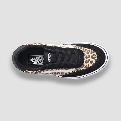 Vans® Brooklyn Women's Leopard Lace-Up Casual Sneakers