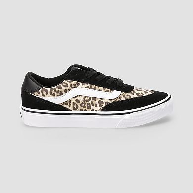 Vans® Brooklyn Women's Leopard Lace-Up Casual Sneakers