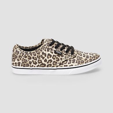 Vans® Atwood Women's Low Leopard Lace-Up Sneakers