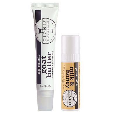 Dionis Goat Milk 2-pc. Lip Mask & Balm Kit