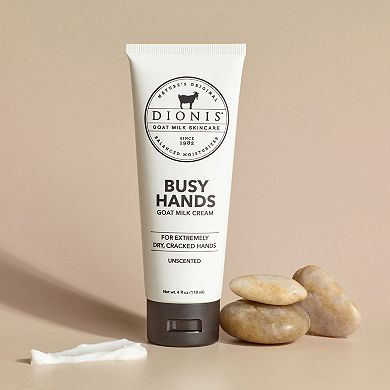Dionis Busy Hands 4 oz. Goat Milk Hand Cream