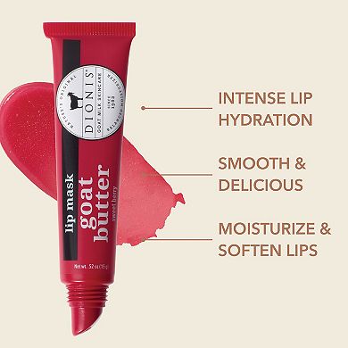 Dionis Goat Butter Lip Mask .52 oz Sweet Berry
