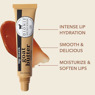 Dionis Goat Butter Lip Mask .52 oz Vanilla Bean