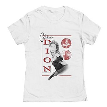 Juniors' Celine Dion Graphic Tee