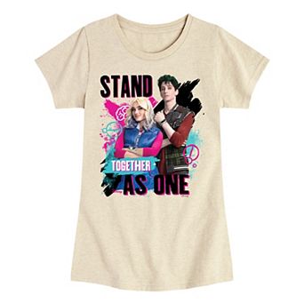 Disney's Zombies 4 Girls 7-16 Stand Together As One Graphic Tee