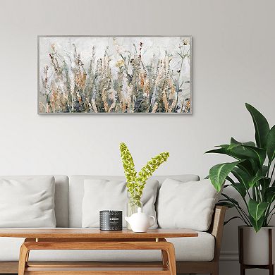 Autumn Breeze 20" x 40" Floral Canvas Wall Art