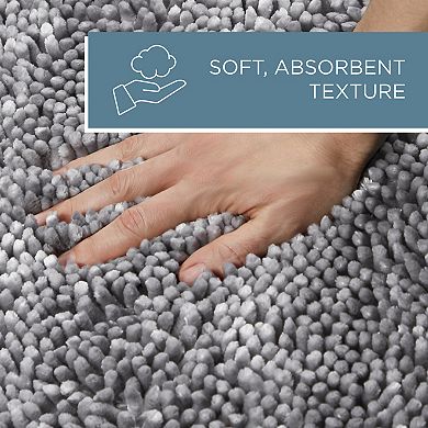 Town & Country Basics Spa Step Plush Toilet Lid Cover