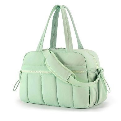 BAGSMART Puffy Water-Resistant Duffel Bag
