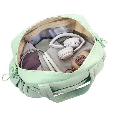 BAGSMART Puffy Water-Resistant Duffel Bag