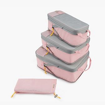 BAGSMART 4 pc Compression Packing Cube Set