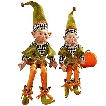 BrylaneHome 38""H Posable Harvest Elf