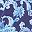 Navy Soft Paisley