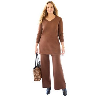 Catherines Women's Plus Size Cashmiracle V-Neck Sweater